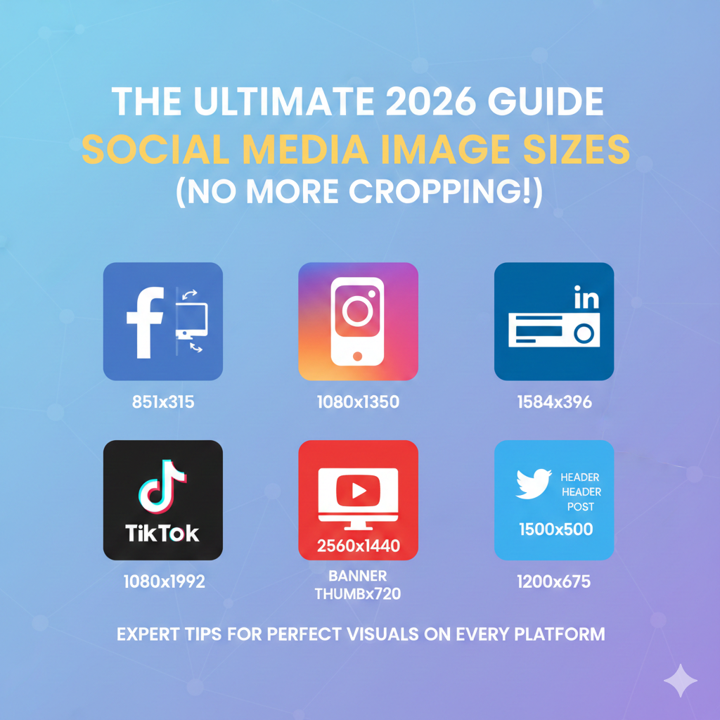 Social Media image size guide